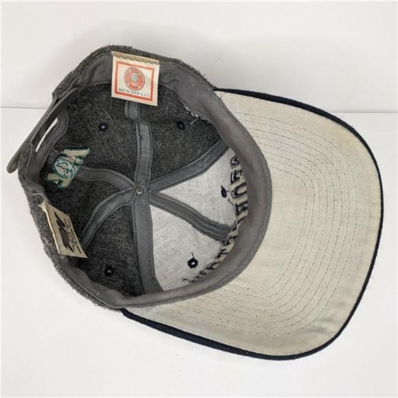 Vintage Georgetown Hoyas Blockhead Snapback Hat TOW 90’s Wool VTG Blue / Gray - Picture 7 of 9